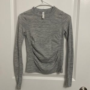 ATHLETA Light Gray Top XXS